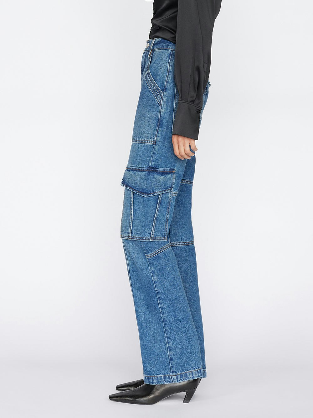 jeans side view